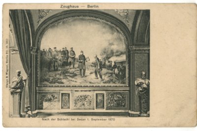 画像1: 絵葉書　Zeughaus-Berlin Nach der Schlacht bei Sedan 1. September 1870