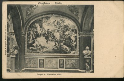 画像1: 絵葉書　Zeughaus-Berlin Torgau 4. November 1760