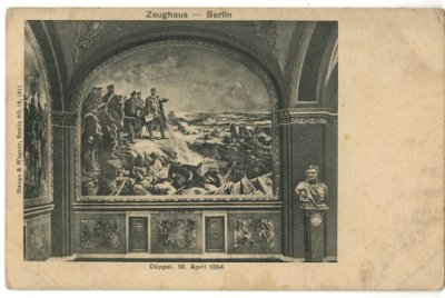 画像1: 絵葉書　Zeughaus-Berlin D?ppel, 18. April 1864