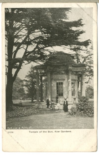 画像1: 絵葉書　Temple of the Sun, Kew Gardens.
