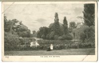 絵葉書　The Lake, Kew Gardens.