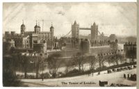 絵葉書　The Tower of London.