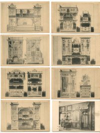 東京高等工業学校図案科編集部 「現代室内装飾及び家具写真集」