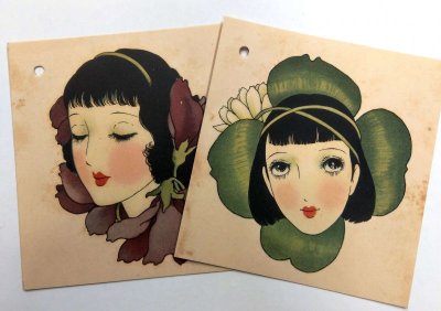 画像3: 中原淳一画　春の贈もの　『少女の友』付録