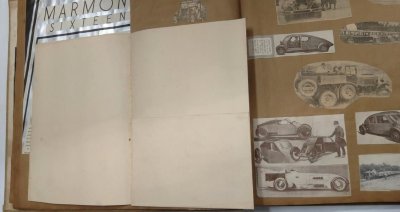 画像15: 1920~30年代の自動車イラスト・写真スクラップブック