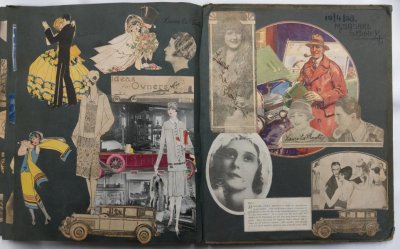 画像20: 1920~30年代のスクラップブック