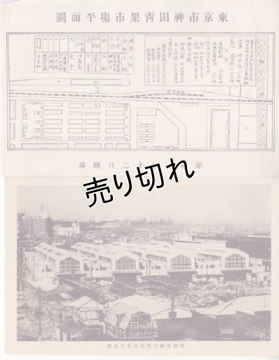 画像4: 東京市神田青果市場　開場記念　昭和3年12月　記念印あり