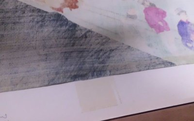 画像6: 東京汐留鉄道蒸気車通行図(三枚続の一枚のみ)　二代目歌川国輝　額装