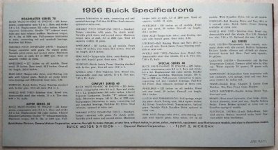 画像13: ビュイック/BUICK 1956年カタログ【英語】