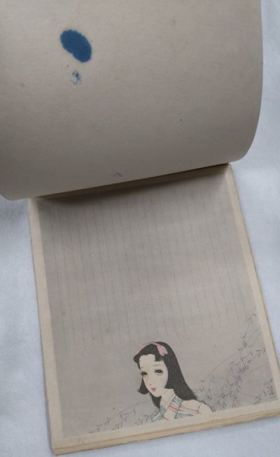 画像5: 中原淳一 便箋 「ゆりの乙女」 ゆり號 No.534 ベニバラ社