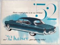カイザー=フレーザー/Kaiser-Frazor 1952年カタログ【英語】