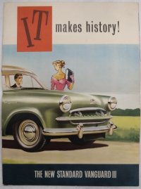 スタンダード・モーター・カンパニー/Standard Motor Company STANDARD VANGUARD 3 1955年頃カタログ【英語】