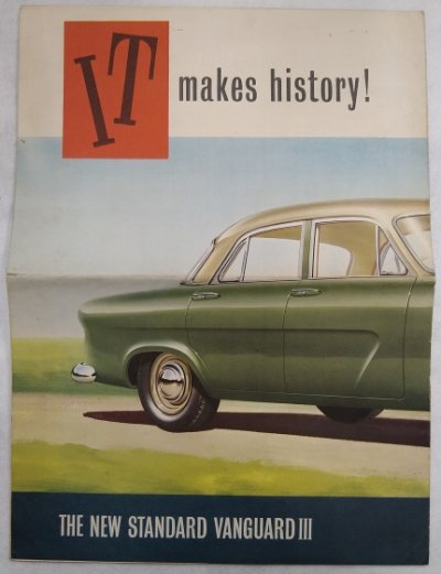 画像5: スタンダード・モーター・カンパニー/Standard Motor Company STANDARD VANGUARD 3 1955年頃カタログ【英語】