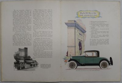画像6: スチュードベーカー　アースキン/STUDEBAKER ERSKINE SIX 1927年頃カタログ【英語】