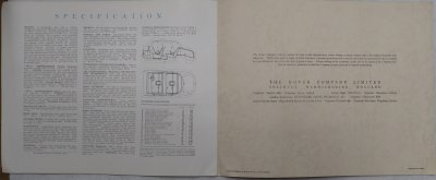 画像6: ローバー/ROVER 105R/105S 1956年頃カタログ【英語】