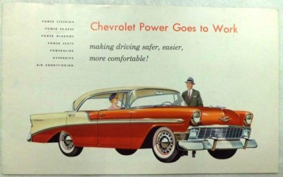 画像1: シボレー/CHEVROLET 1955年カタログ【英語】