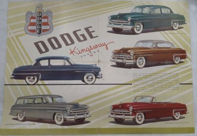 画像4: ダッジ/DODGE  KINGSWAY 1953年カタログ【英語】