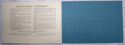 画像10: クライスラー/CHRYSLER 1960年カタログ【英語】