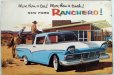 画像1: フォード/FORD RANCHERO 1957年カタログ【英語】 (1)