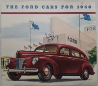 フォード/FORD 1940年カタログ【英語】