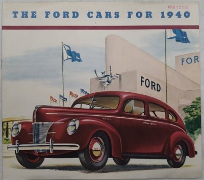 画像1: フォード/FORD 1940年カタログ【英語】