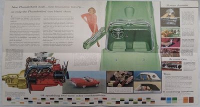 画像3: フォード/FORD Thunderbird 1957年カタログ【英語】