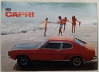 フォード カプリ/FORD CAPRI 1970年代カタログ【日本語】