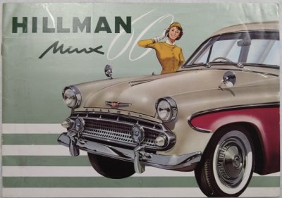 画像1: ヒルマン・ミンクス(いすゞ)/HILLMAN MINX 1960年頃カタログ【日本語】