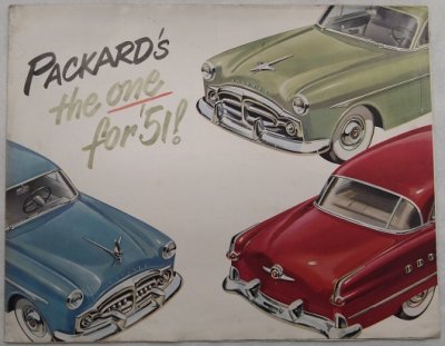 画像1: パッカード/PACKARD 1951年カタログ