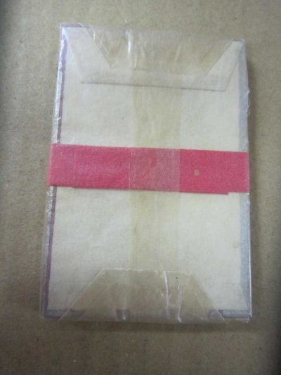 画像3: 木版　ミニ絵封筒　未開封10枚セット　シルバー色に柄