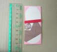 画像4: 榛原製　木版ミニ絵封筒　同一絵柄3枚セット　ひょうたん柄　ピンク (4)