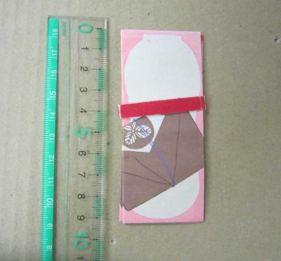 画像4: 榛原製　木版ミニ絵封筒　同一絵柄3枚セット　ひょうたん柄　ピンク