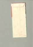 画像2: 木版　絵封筒 　美人画　隈取柄の帯 (2)