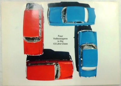 画像1: フォルクスワーゲン/Volkswagen1500 1960年代カタログ【日本語】
