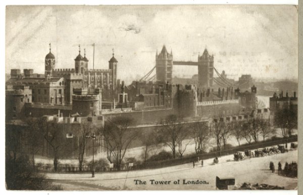 画像1: 絵葉書　The Tower of London. (1)