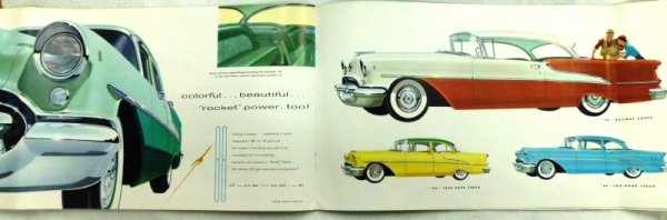 画像9: オールズモビル/OLDSMOBILE "88",Super"88",Ninety-Eight　1955年カタログ【英語】 (9)