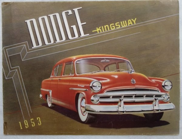 画像1: ダッジ/DODGE  KINGSWAY 1953年カタログ【英語】 (1)