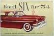 画像1: フォード/FORD SIX for '54 1954年カタログ【英語】 (1)