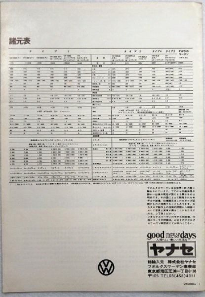 画像9: フォルクスワーゲン/Volkswagen かぶと虫とその仲間たち 1972年カタログ【日本語】 (9)
