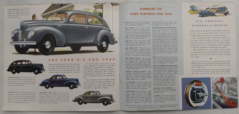 フォード/FORD 1940年カタログ【英語】